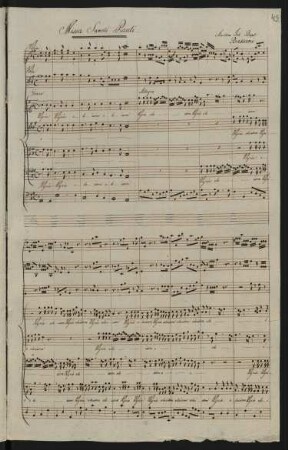 Messen; V (4), orch; A-Dur