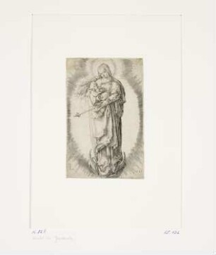 Maria in einer Gloriole