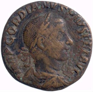 Münze, Sesterz, 241 - 242