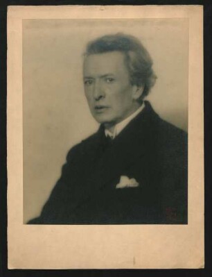 [Bildnis Ferruccio Busoni 57-jährig]