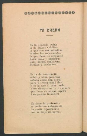 Mi dueña