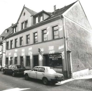 Colditz, Töpfergasse 6. Wohnhaus mit Laden (2. H. 19. Jh.). Straßenansicht