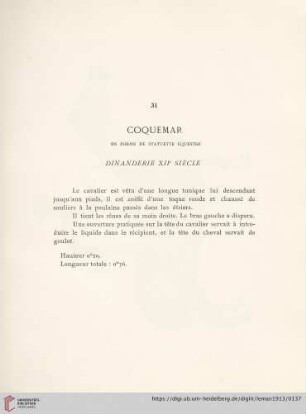 Coquemar (Dinanderie XIIe siècle)