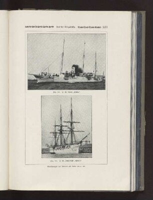 Fig. 330 S. M. Aviso "Grille" Fig. 331 S. M. Schulschiff "Moltke"