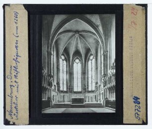 Naumburg (Saale), Dom : Innenansicht, Westchor, Blick nach W