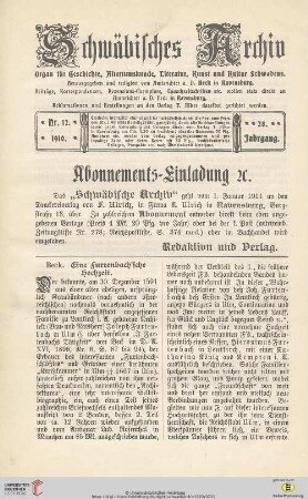 28: Eine Furtenbach'sche Hochzeit