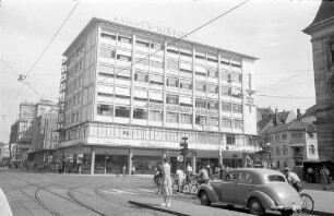 Baldige Baufertigstellung des sogenannten "Hieke-Hauses" Ecke Kaiser- und Karlstraße.
