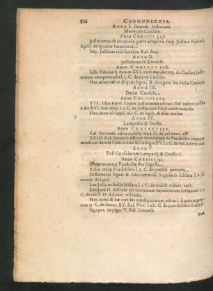 Chronologia.