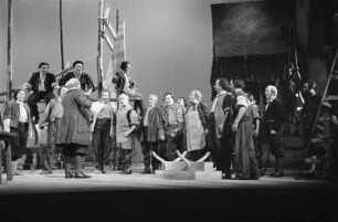 Szenenbilder aus " Zar und Zimmermann " von