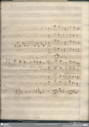 Hosanna in excelsis