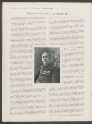 Capitán de Navío Juan E. Ballesteros