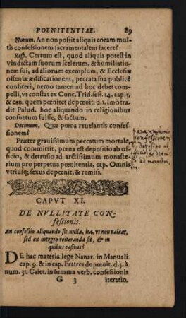 Caput XI. De Nullitate Confessionis