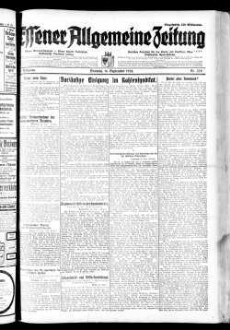 Essener allgemeine Zeitung. 1918-1943