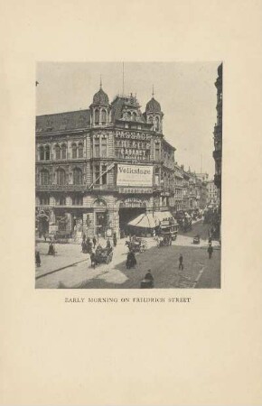 Eary morning on Friedrich Street