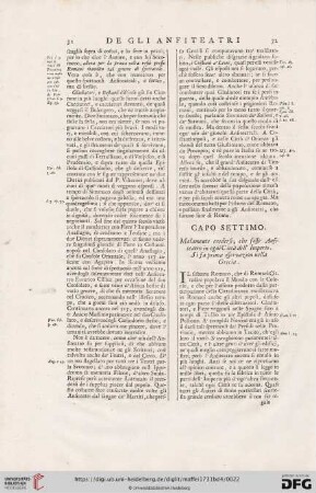 Capo settimo