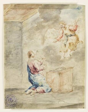 Verkündigung, Blatt 1 der Folge: "Leben Christi"