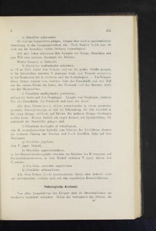 Pathologische Anatomie.