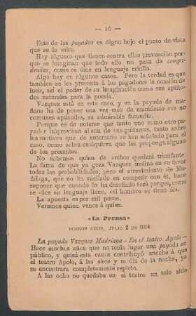 "La Prensa" : Buenos Aires, julio 2 de 1894