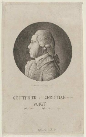 Bildnis des Gottfried Christian Voigt