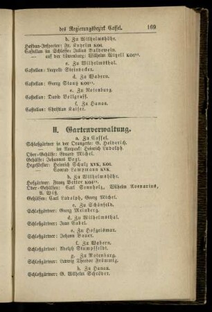 Gartenverwaltung