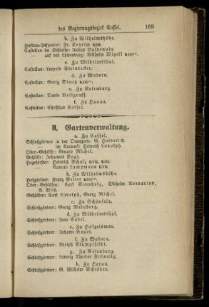 Gartenverwaltung
