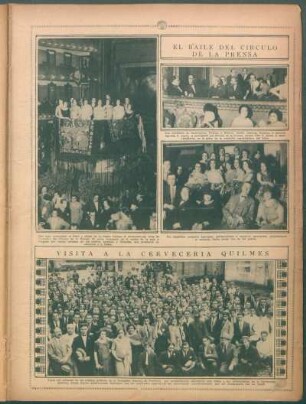 El baile del Círculo de la Prensa