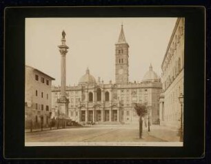 Santa Maria Maggiore, Rom: Ansicht, Eingangsfassade