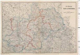 G. L. Wenng's Karte von Oberfranken