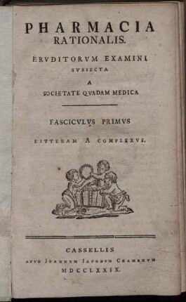 Fasciculus Primus Litteram A Complexus.