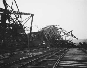 Tagebau Böhlen (heute Tagebau Zwenkau). Abraumbrücke, Einstieg