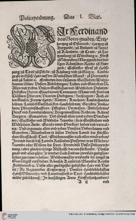 Policeyordnung
