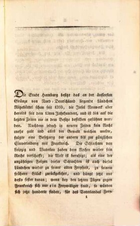 Ritzebüttel und das Seebad zu Cuxhaven : Mit Abbild u. Charten