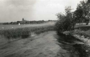 Ratzeburg. Blick über den Ratzeburger See zum Dom