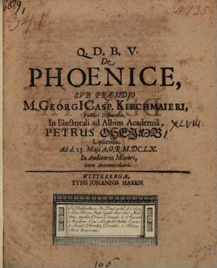 De Phoenice