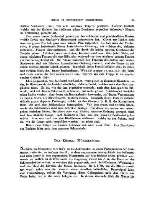 Das Königl. Münzgebäude