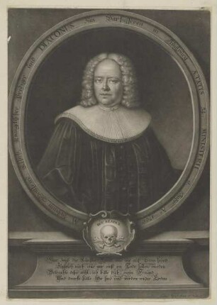 Bildnis des Johann Gottfried Essich