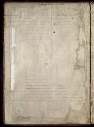 Provenienzvermerk (16. Jh.) ; Federprobe