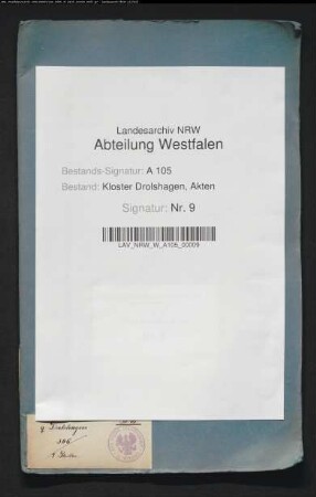 Hude- und Weidegerechtsame des Klosters