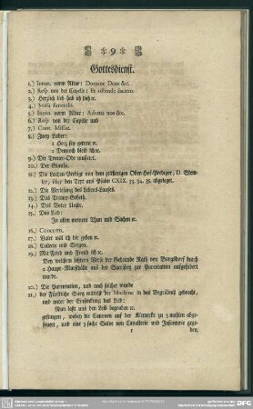 Gottesdienst
