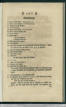 Gottesdienst