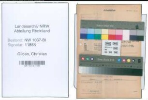 Entnazifizierung Christian Gilgen , geb. 19.11.1906 (Verw.Inspektor)