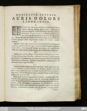 Medicatio Iuvenis Auris Dolore Laborantis.
