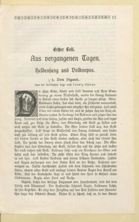 Aus vergangenen Tagen