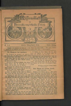 No 3./4. März/April 1920.