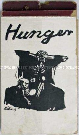 Fragment eines kommunistischen Wandkalenders mit zahlreichen Bildern und historischen Beiträgen für das Jahr 1923