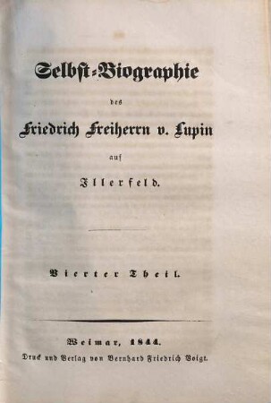 Selbst-Biographie des Friedrich Freiherrn v. Lupin auf Illerfeld. 4