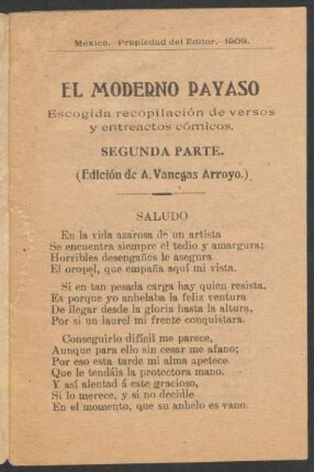 Saludo.