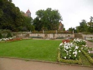 Quedlinburg: Schloßterrasse