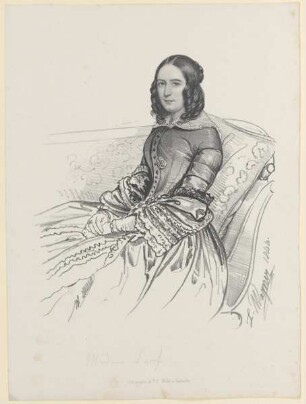 Bildnis der Madame Louf