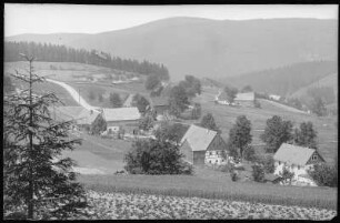Schellerhau. Blick auf Schellerhau